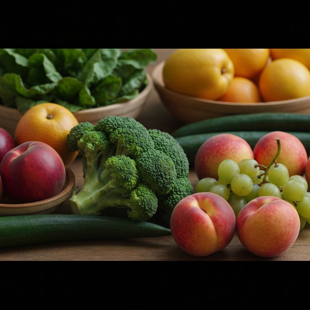 Балансирана храна с различни хранителни групи